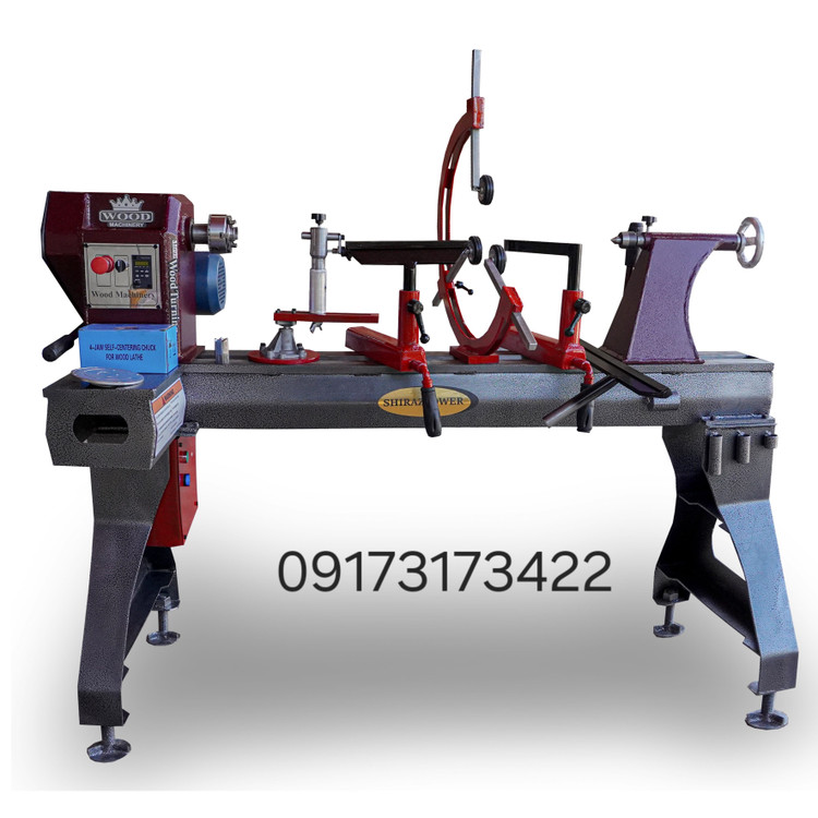 دستگاه خراطی با متعلقات جانبی